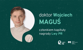 Dr Wojciech Maguś w kapitule nagrody Lwy PR