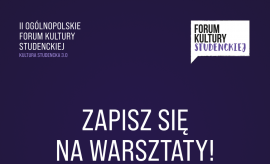 Zapisy na warsztaty!