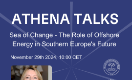 ATHENA Talk - Sea of Change: The Role of Offshore Energy...