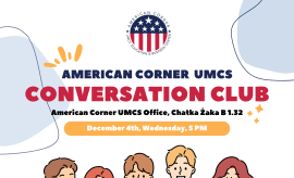 Conversation Club at the American Corner UMCS