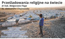 Prześladowania religijne na świecie - odczyt OL PTG