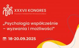 XXXVII Kongres Polskiego Towarzystwa Psychologicznego