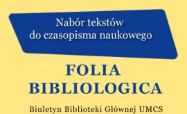 Folia Bibliologica 66 (2024) - nabór tekstów