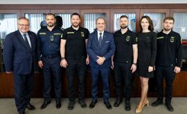 Spotkanie z przedstawicielami Lwowskiej Służby Celnej