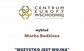 Wykład Marka Budzisza -  publicysty, historyka, dziennikarza