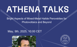 ATHENA Talk: Bright Aspects of Mixed-Metal Halide...