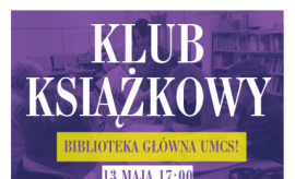 Klub Książkowy American Corner 13.05
