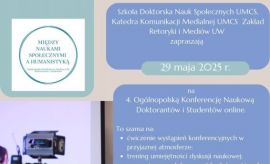 IV Konferencja Naukowa Doktorantów i Studentów