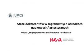 Rekrutacja uzupełniająca w SDNHiS - nabór wniosków na...