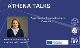 ATHENA Talk: Applications of Remote Sensing in Geosciences