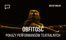 OBFITOŚĆ – finałowe pokazy performansów w Chatce Żaka