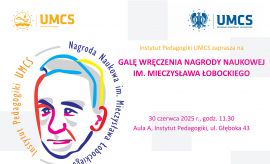 Zaproszenie na Uroczystą Galę wręczenia Nagrody Naukowej...
