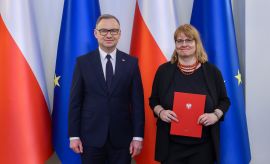 Prof. Lidia Pokrzycka odebrała nominację profesorską