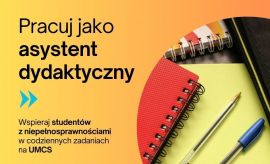 Pracuj jako asystent dydaktyczny OzN