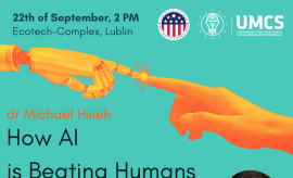 Spotkanie hybrydowe z dr. Michaelem Hsieh: How AI is...