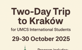 Open Registration: Two-Day Educational Trip to Kraków |...