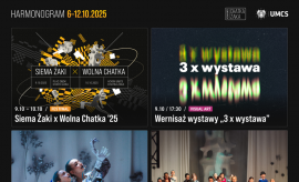 Wracamy z harmonogramem tygodniowym w Chatce Żaka!