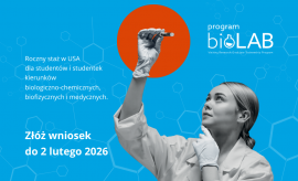 Nabór do programu stażowego BioLAB 2026-27