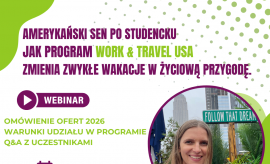 Program wymiany kulturowej - Work &amp; Travel USA