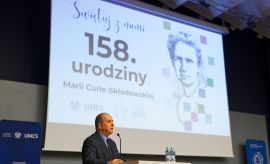 158. rocznica urodzin Marii Curie-Skłodowskiej, wykład...