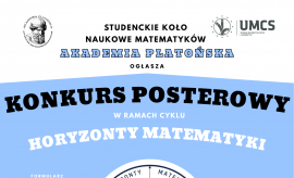Konkurs posterowy „Horyzonty Matematyki” – pokaż, co Cię...