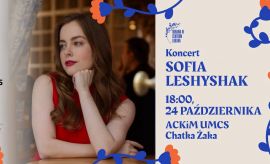 Koncert Sofii Leshyshak | XIX Festiwal „Ukraina w Centrum...