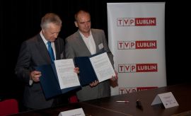 Współpraca UMCS i TVP (25.06.13)