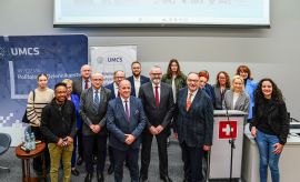 Rozmowy dyplomatyczne z Ambasadorem Szwajcarii w Polsce...