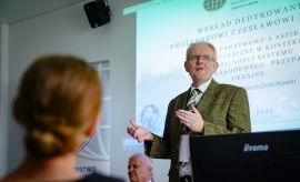 Wykład dedykowany Profesorowi Czesławowi Majowi