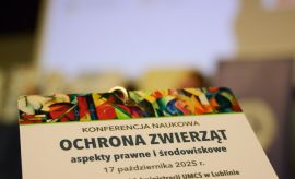 Konferencja naukowa „Ochrona zwierząt – aspekty prawne i...