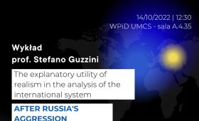 Prof. Stefano Guzzini at UMCS - guest lecture