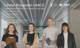 i-Peer Program UMCS - International students support meeting