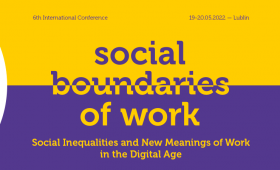 Społeczne granice pracy - VI edycja konferencji...