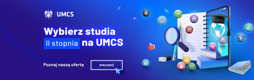 Studiuj na UMCS! Studia II stopnia