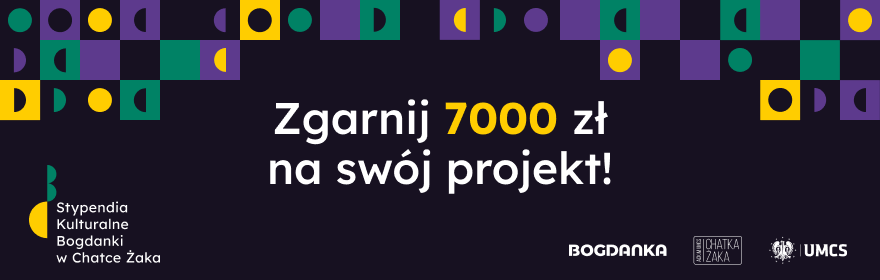 Nabór do Stypendiów Kulturalnych Bogdanki w Chatce Żaka