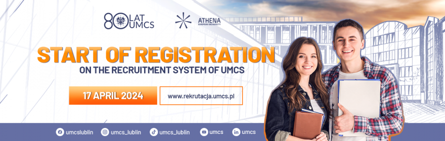 Start of registration in the recruitment system of UMCS