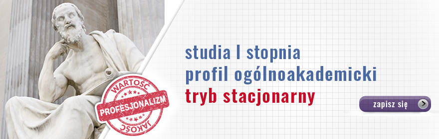 studia I stopnia, profil ogólnoakademicki, tryb stacjonarny