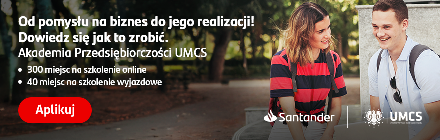 Szkolenie Santander │ Akademia Przedsiębiorczości UMCS...