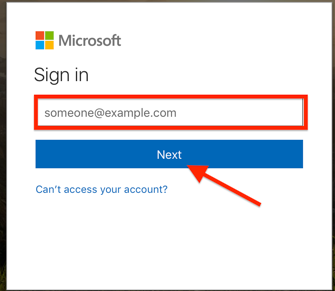 How to log in? - Office 365 / Teams - Main page