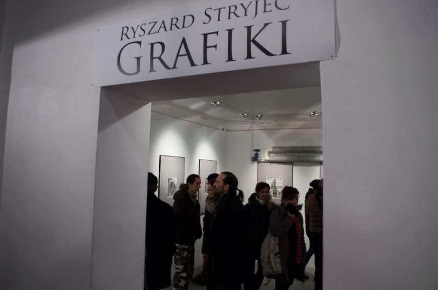Wernisaż wystawy Ryszarda Stryjca