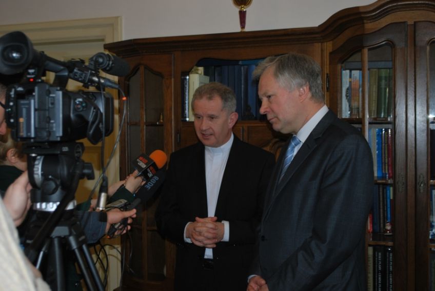Spotkanie z Rektorem z   Ukraińskiego Katolickiego...