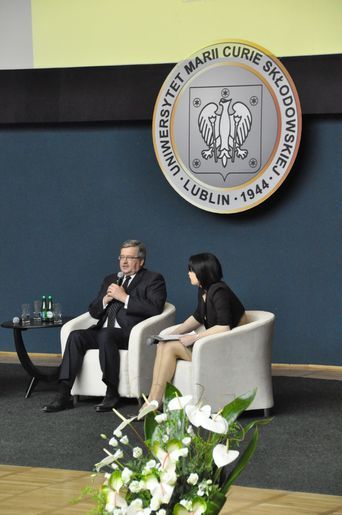 Wizyta Prezydenta RP Bronisława Komorowskiego na UMCS