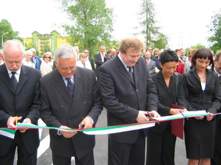 Otwarcie ul. Lesława Pagi (2004)