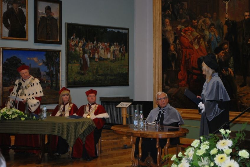 Doktor honoris causa UMCS dla prof. Adama Daniela Rotfelda