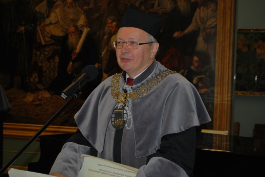 Doktor honoris causa UMCS dla prof. Adama Daniela Rotfelda