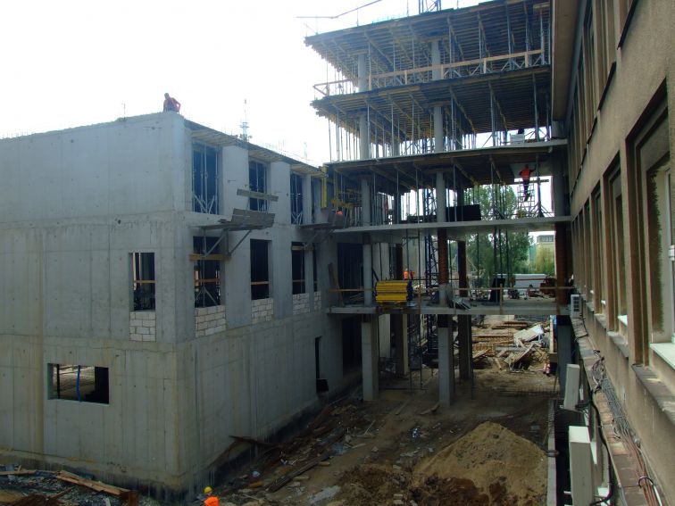 Budowa budynku dydaktycznego Instytutu Informatyki UMCS