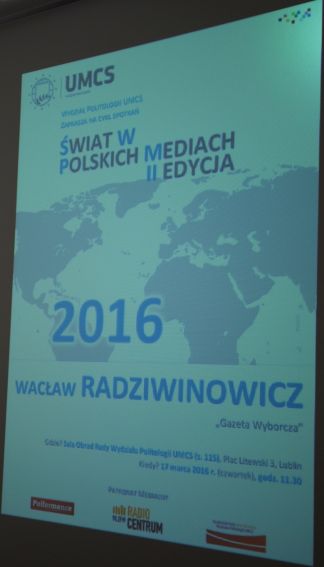 „Świat w polskich mediach" – spotkanie z red....