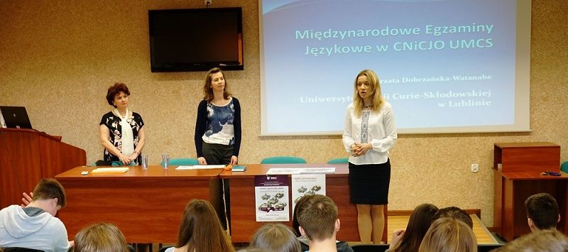 Spotkanie z uczniami II LO w Świdniku 6.04.2016