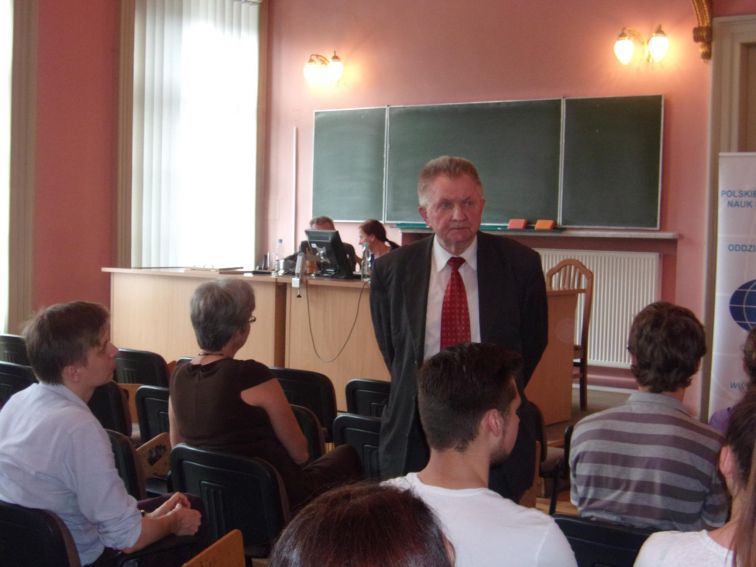 Prof. Longin Pastusiak hosted by Lublin Chapter of Polish...