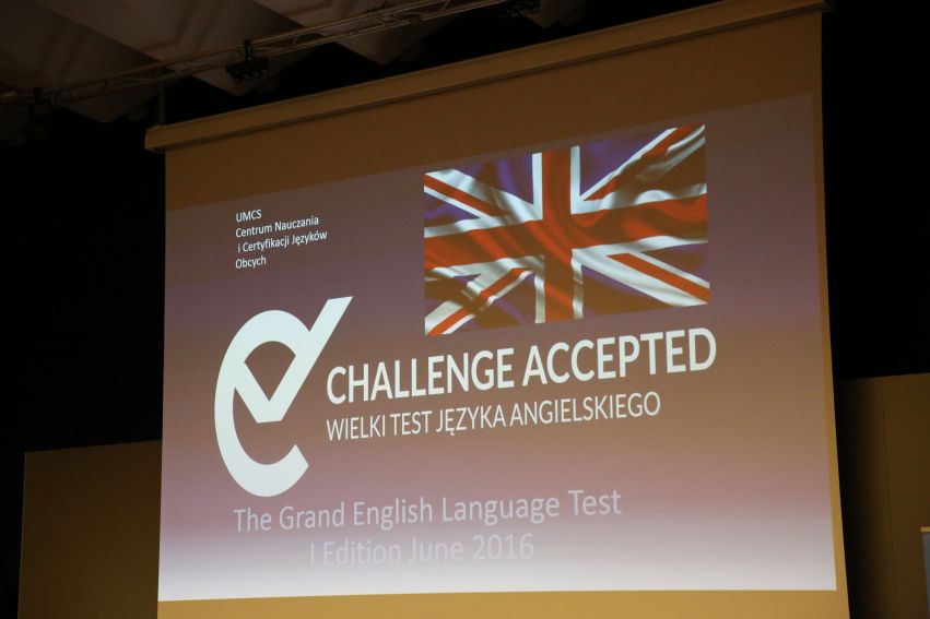 Wielki Test Języka Angielskiego na UMCS